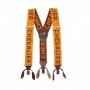 Suspenders Chevalier Logo High Vis Orange (one size)