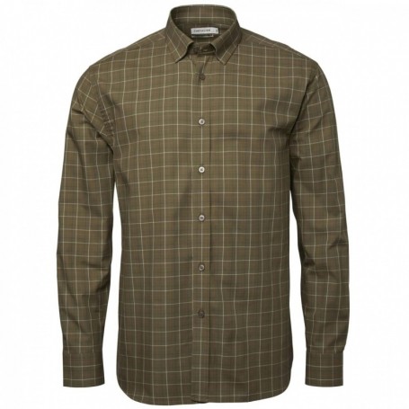 Shirt Chevalier Rookley Regular Fit, Forest Green Tattersall