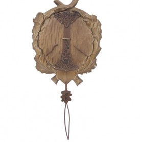 Jagdhorn 25 cm Länge Messing mit Schlüsselband CA01688
