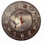 Wall clock with duck print 30 cm Wild Zone M-374-1754