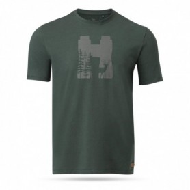T-Shirt SWAROVSKI Hirsch G-TS21GM (grün)