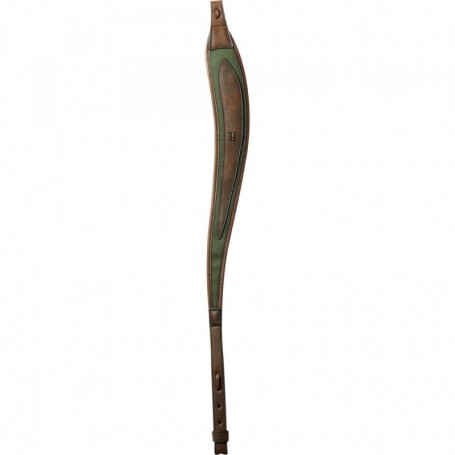 HARKILA Rifle sling in canvas/leather, Green, 93 cm