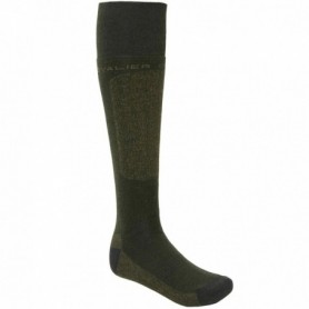 High boot wool socks CHEVALIER (dark green)