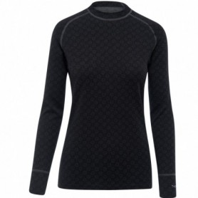 Shirt THERMOWAVE Merino Xtreme women (black/dark grey melange)