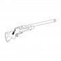 Bolt Handle Winchester XPR-LARGE-BOLT 6151038
