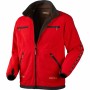 Fleece jacket HARKILA Kamko (brown/red)