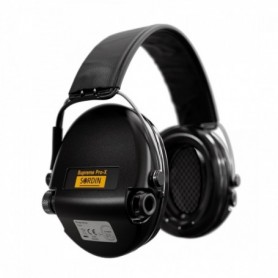 Headphones Sordin Supreme Pro-X LED, Black GEL (75302-X-13-S)
