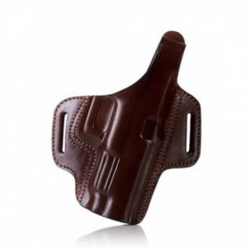 Pistol case Falco Glock 19 GEN5 leather, brown C206-G19-R-BR