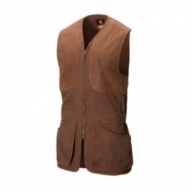 Shooting vest BROWNING ELITE (dark brown)