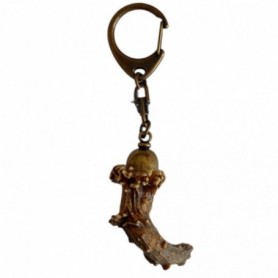 Schlüsselanhänger ARTURE mit Hirschhorn-Verzierung (1615)