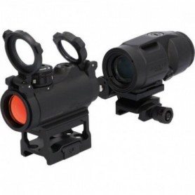 Red dot sight SIG SAUER Romeo-MSR 2 MOA and Juliet3-micro 3x22mm magnifer