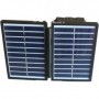 Solar charger with portable battery