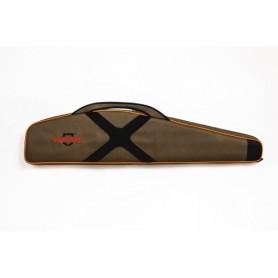 Gun case for rifle weapon HUNTERA padded with X sign
