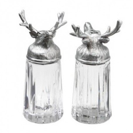 Salt and pepper container set