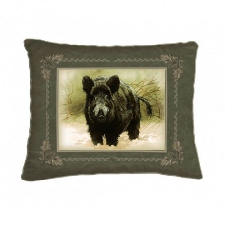Cushion WILD ZONE with boar motif (42x42)
