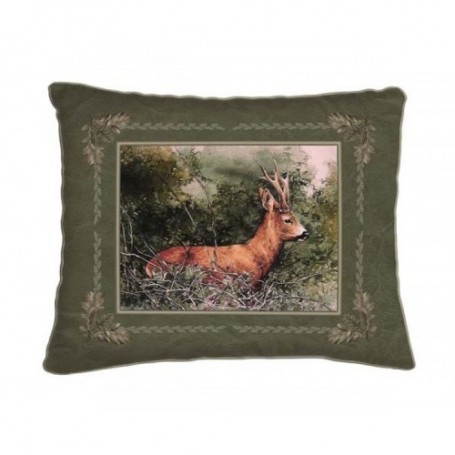 Cushion WILD ZONE with standing roe deer motif (42x42)