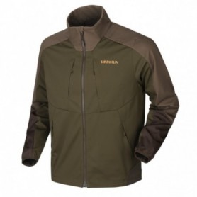Fleece jacket HARKILA Magni (willow green/shadow brown)